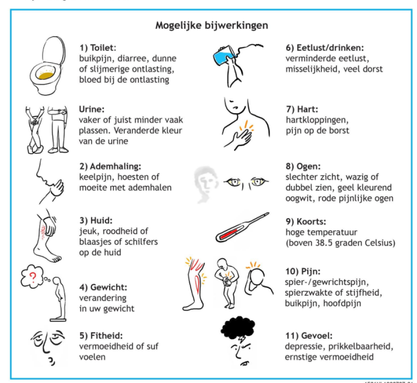 Bijwerkingen immuuntherapie