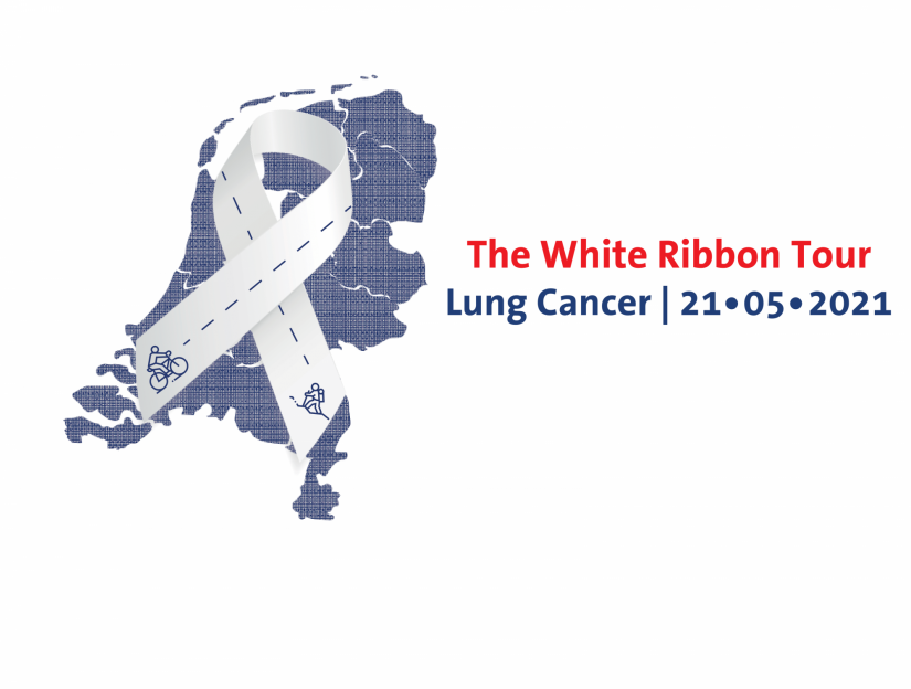 White ribbon tour date logo