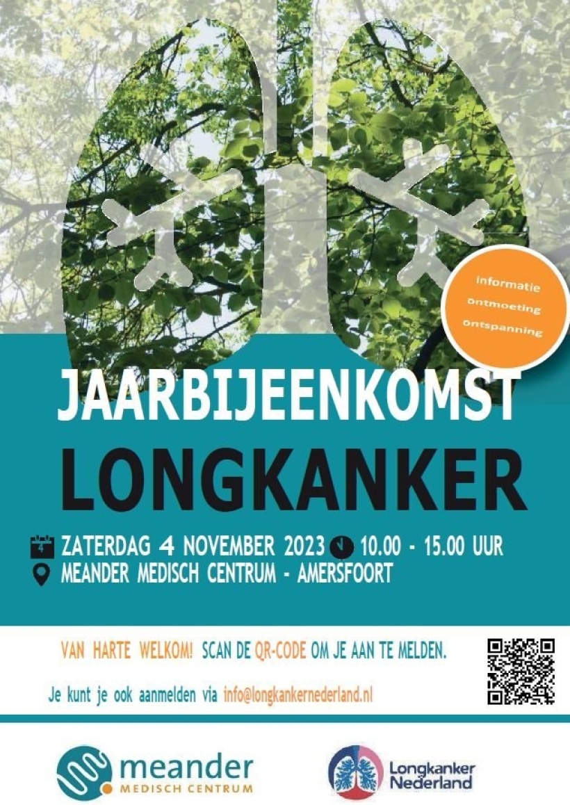 Voorkant flyer jaarbijeenkomst