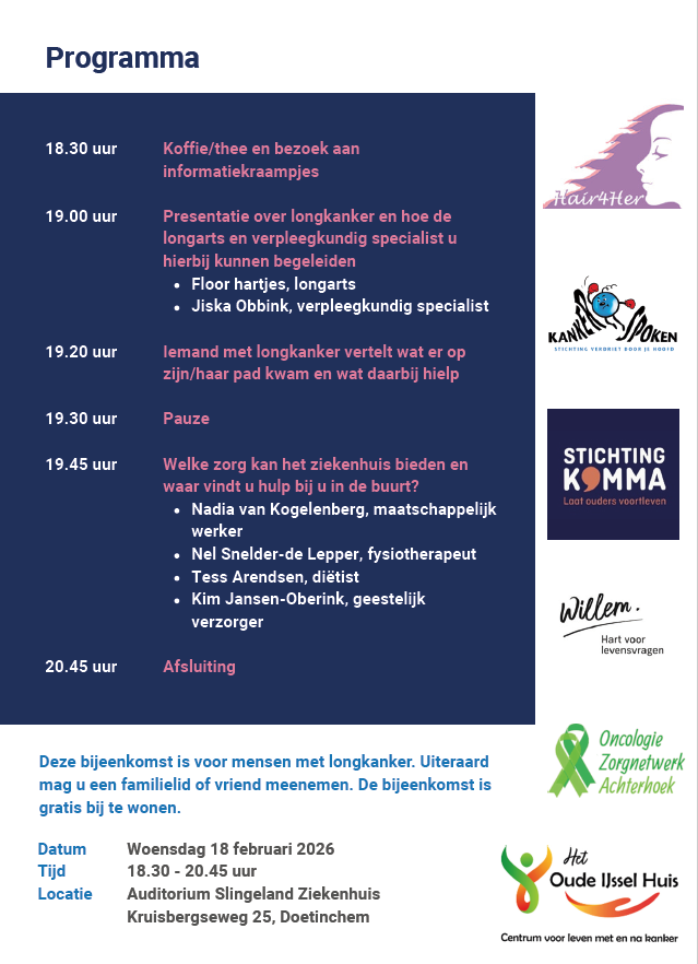 Afbeelding programma Slingeland feb 2026