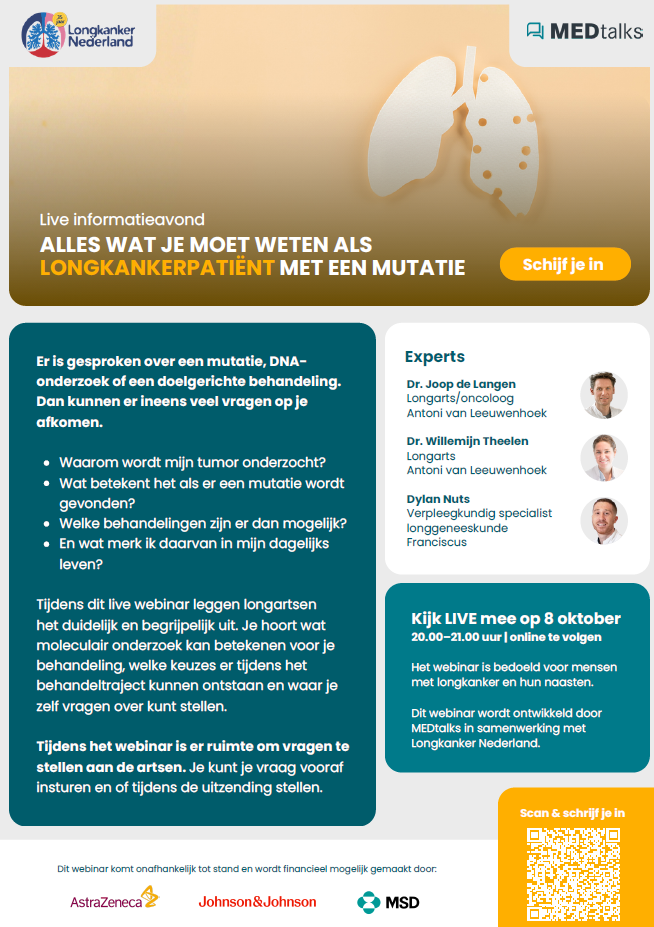Flyer webinar MEDTALKS mutaties
