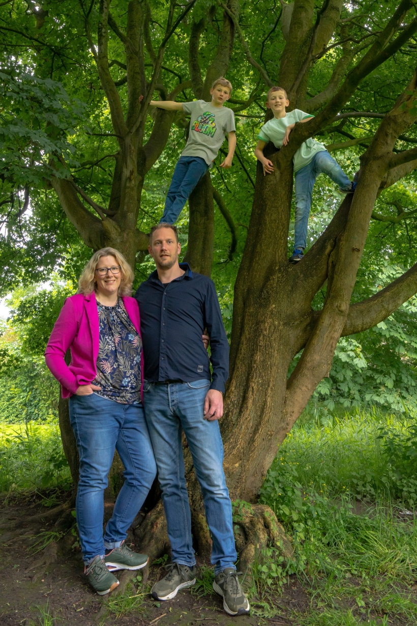 Karin en jongens