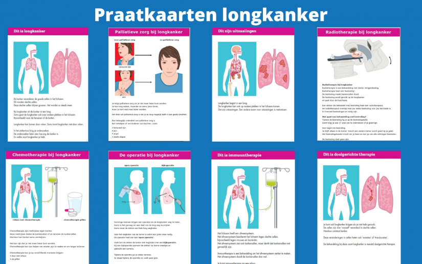 Praatkaarten longkanker