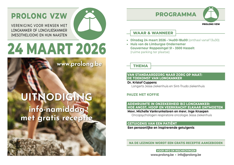 Flyer infomiddag Hasselt